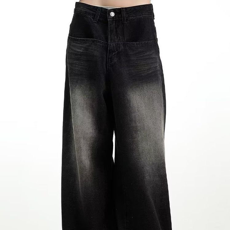 Jean blanc unisexe style américain – Collection automne/hiver