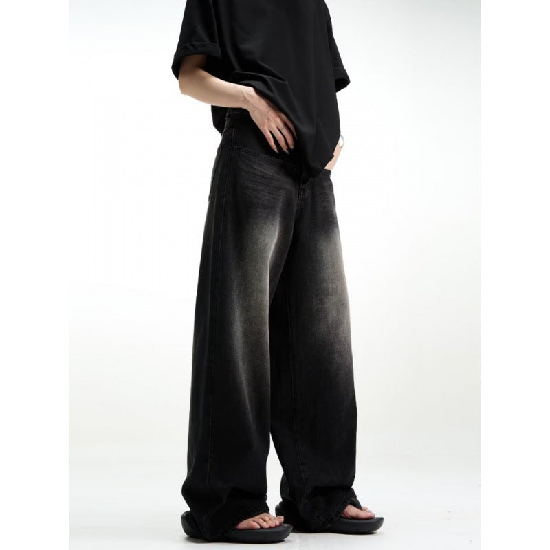 Jean blanc unisexe style américain – Collection automne/hiver