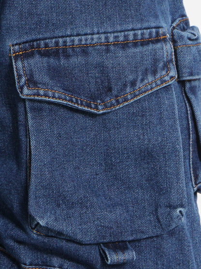 Pantalon large taille haute avec grandes poches – Style décontracté et tendance